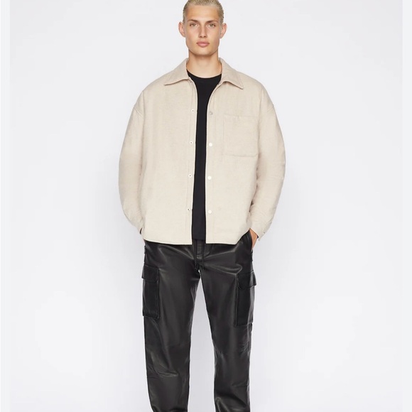 Frame Wool/Cashmere Overshirt - Picture 3 of 5